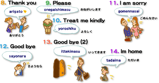 Belajar Bahasa Jepang Sehari hari aisatsu 2