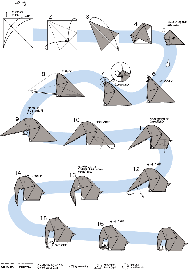 Origami Gajah