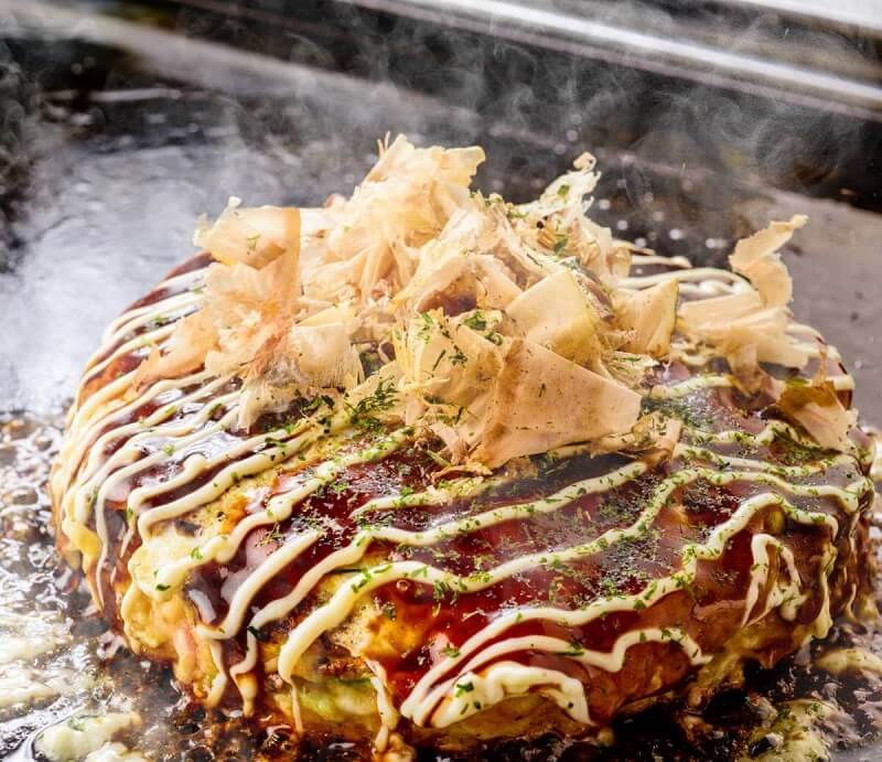 Makanan jepang Okonomiyaki