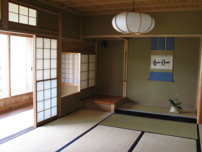 Traditional Japanese House Tokonoma